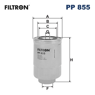 Filtru combustibil FILTRON PP 855