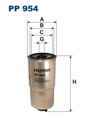 Filtru combustibil FILTRON PP 954