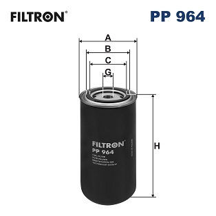 Filtru combustibil FILTRON PP 964