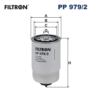 Filtru combustibil FILTRON PP 979/2