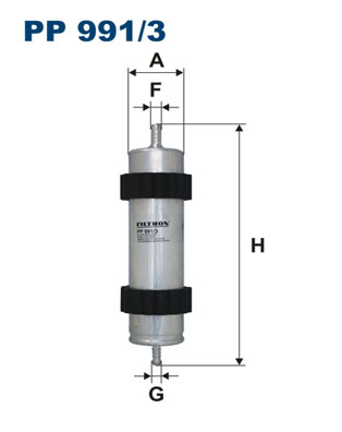 Filtru combustibil FILTRON PP 991/3
