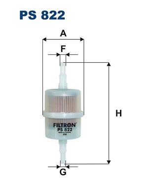 Filtru combustibil FILTRON PS 822
