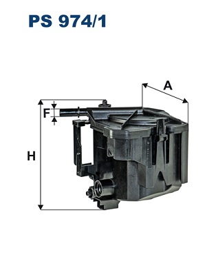 Filtru combustibil FILTRON PS 974/1