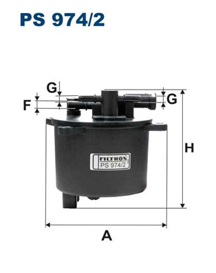 Filtru combustibil FILTRON PS 974/2