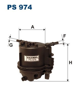 Filtru combustibil FILTRON PS 974