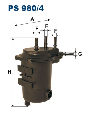 Filtru combustibil FILTRON PS 980/4