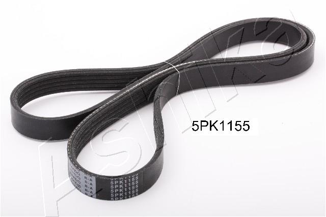 Curea transmisie cu caneluri ASHIKA 112-5PK1155