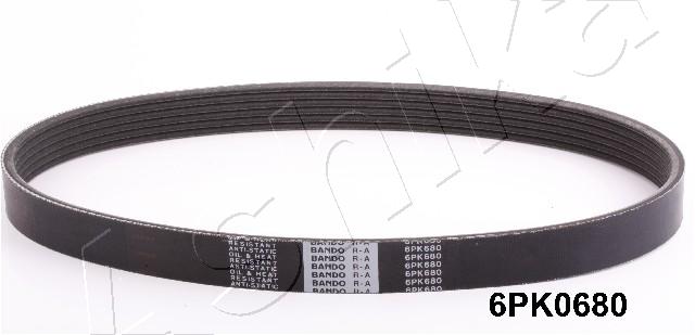 Curea transmisie cu caneluri ASHIKA 112-6PK680