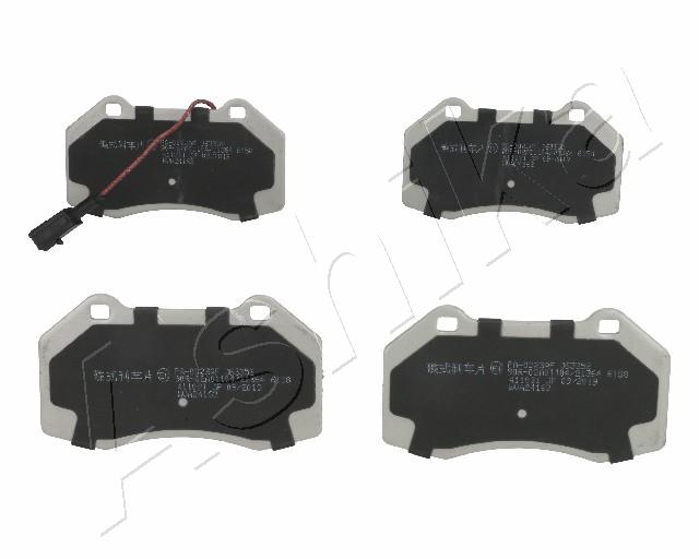 Placute frana ASHIKA 50-00-0023