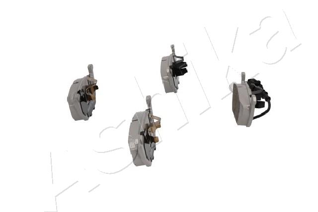 Placute frana ASHIKA 50-00-0043