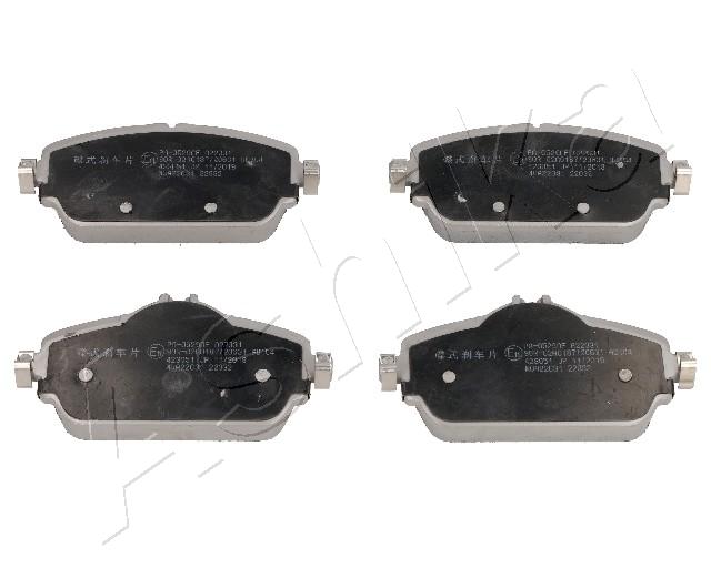 Placute frana ASHIKA 50-00-0529