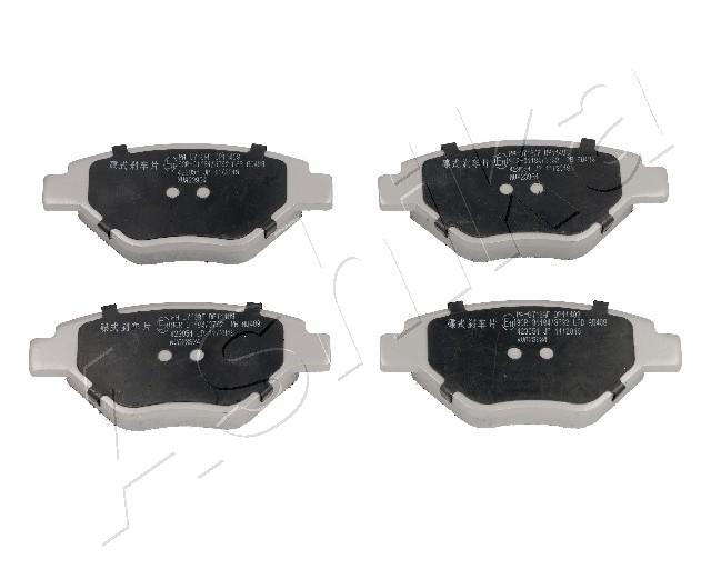 Placute frana ASHIKA 50-00-0716