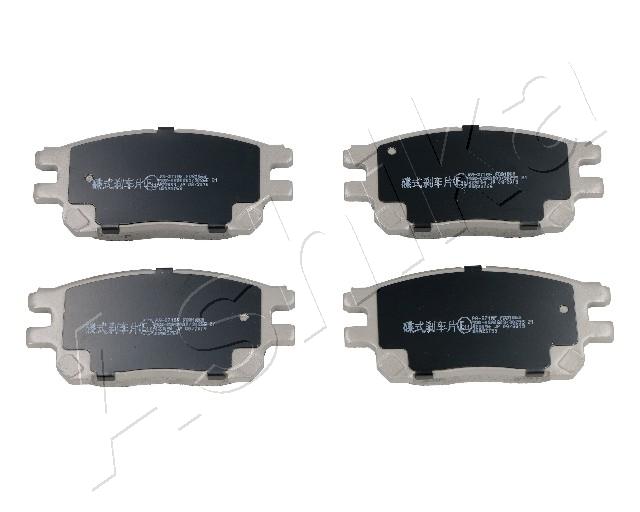 Placute frana ASHIKA 50-02-271