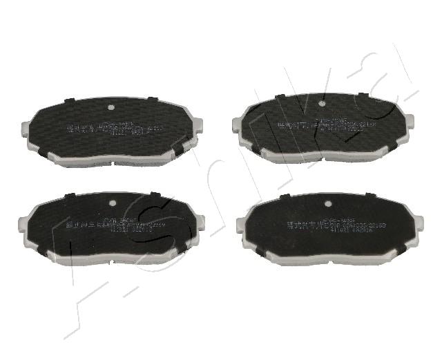Placute frana ASHIKA 50-03-340