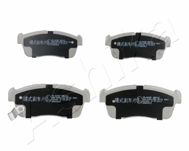 Placute frana ASHIKA 50-08-809