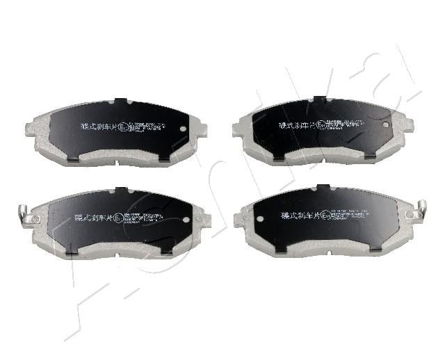 Placute frana ASHIKA 50-0W-W09