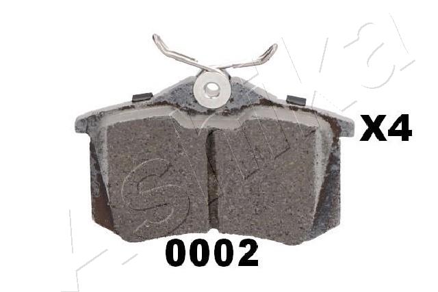 Placute frana ASHIKA 51-00-00002