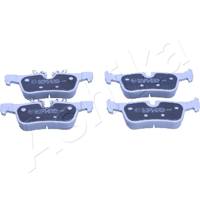 Placute frana ASHIKA 51-00-0103