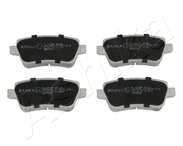 Placute frana ASHIKA 51-00-0212