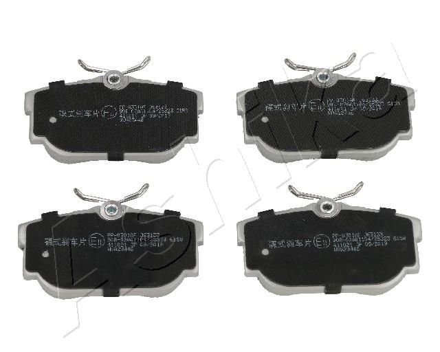 Placute frana ASHIKA 51-00-0301