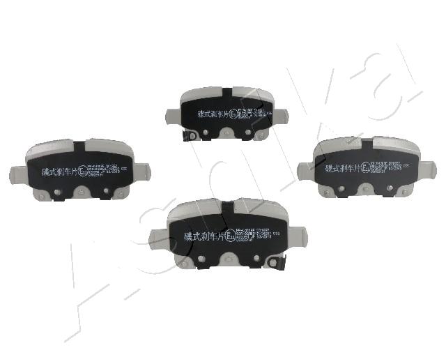 Placute frana ASHIKA 51-00-0400