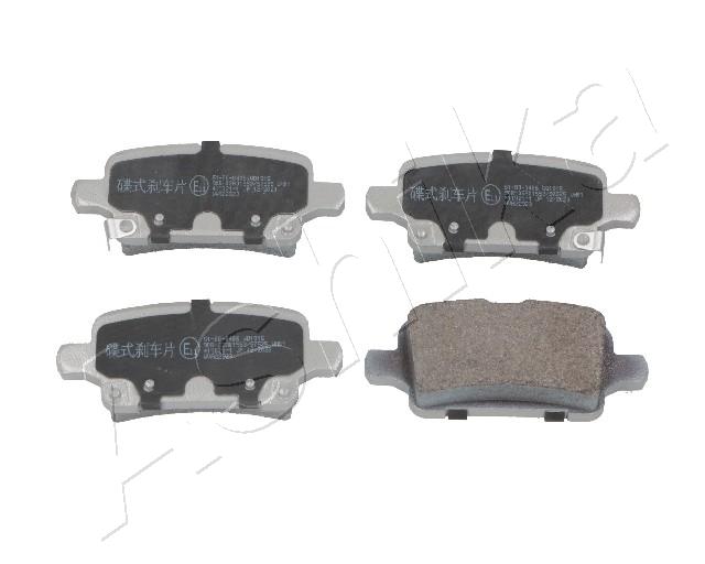 Placute frana ASHIKA 51-00-0406