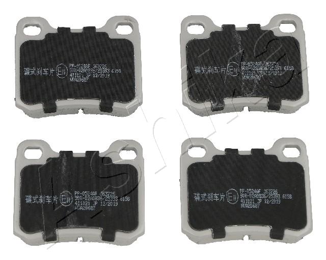 Placute frana ASHIKA 51-00-0524