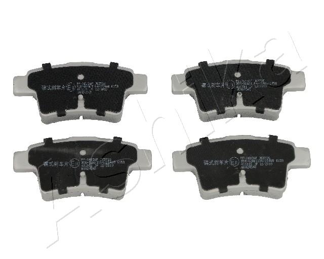 Placute frana ASHIKA 51-00-0603