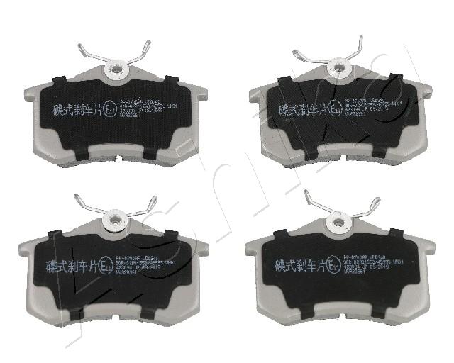 Placute frana ASHIKA 51-00-0700