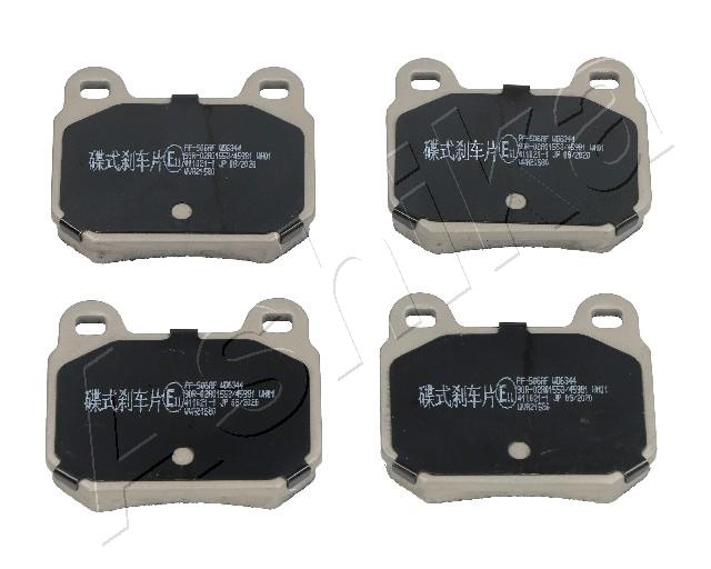 Placute frana ASHIKA 51-05-506