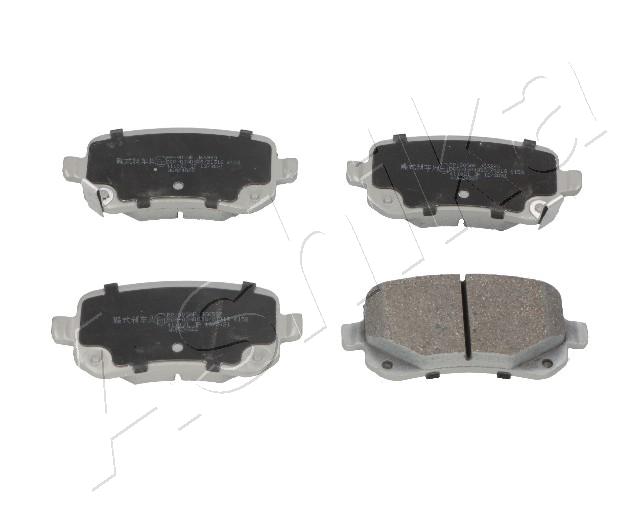 Placute frana ASHIKA 51-09-905