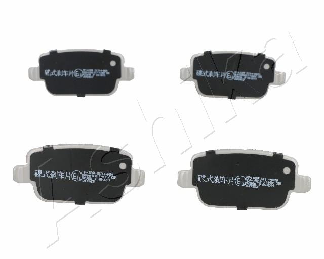 Placute frana ASHIKA 51-0L-L03