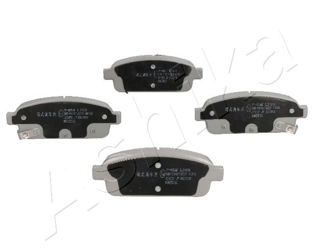 Placute frana ASHIKA 51-0W-W05