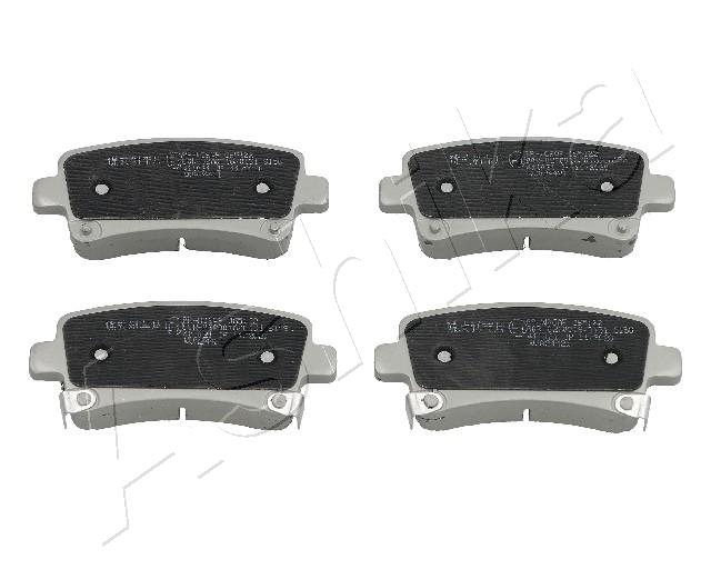 Placute frana ASHIKA 51-0W-W06
