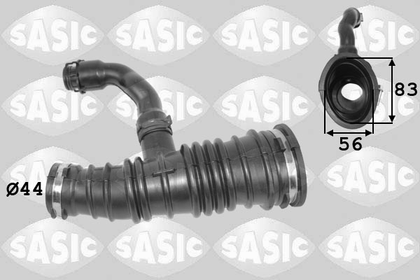 Furtun aer supraalimentare FORD FOCUS II (DA_, HCP, DP) 1.6 TDCi  diesel 109 cai SASIC 3336251