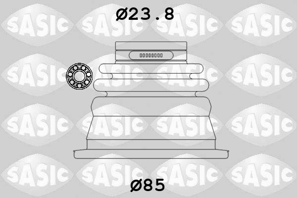 Ansamblu burduf articulatie planetara SASIC 4003419