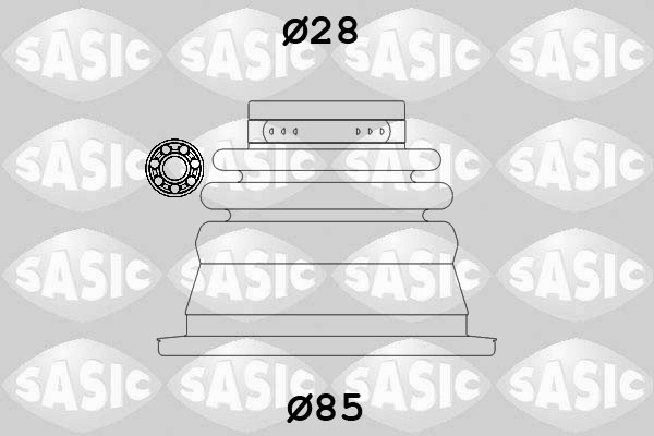 Ansamblu burduf articulatie planetara SASIC 4003451