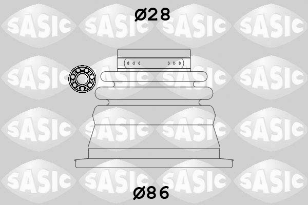 Ansamblu burduf articulatie planetara SASIC 4003464