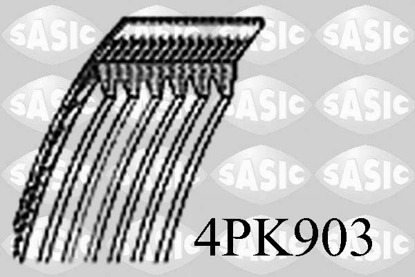 Curea transmisie cu caneluri SASIC 4PK903