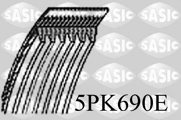Curea transmisie cu caneluri SASIC 5PK690E