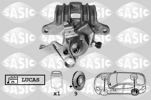 Etrier frana SASIC 6506010