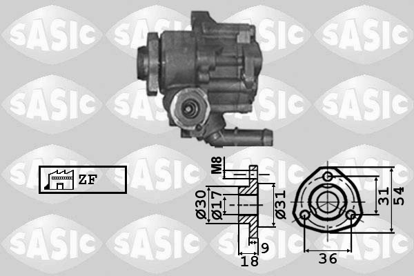 Pompa hidraulica sistem de directie SASIC 7076023