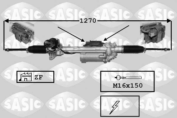 Caseta directie VW GOLF V (1K1) 1.9 TDI  diesel 105 cai SASIC 7176059