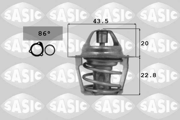 Termostat lichid racire SASIC 9000106