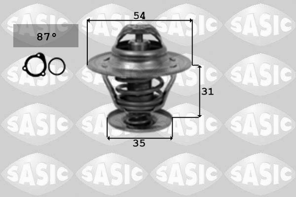 Termostat lichid racire VW TOURAN (1T1, 1T2) 1.9 TDI  diesel 105 cai SASIC 9000161