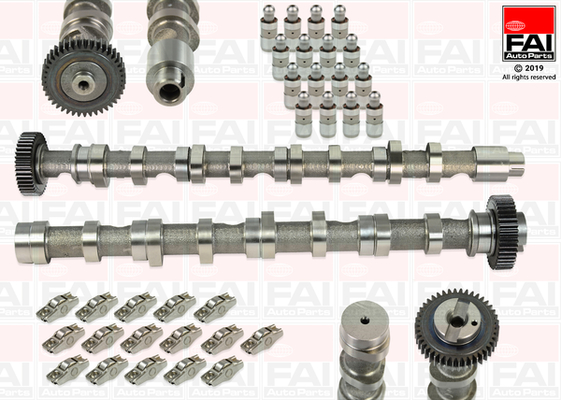 Set ax cu came SKODA FABIA II (542) 1.6 TDI  diesel 75 cai FAI AUTOPARTS CSK3478