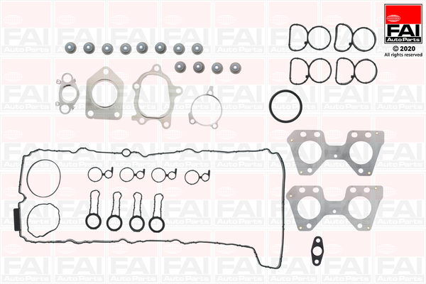 Set garnituri chiulasa BMW Seria 5 (E60) 520 d  diesel 163 cai FAI AUTOPARTS HS1758NH