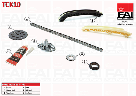 Kit lant de distributie FAI AUTOPARTS TCK10