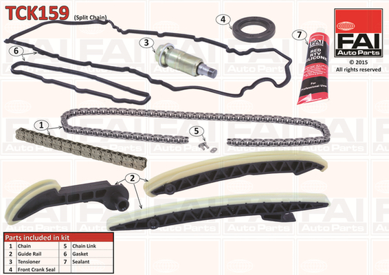 Kit lant de distributie FAI AUTOPARTS TCK159