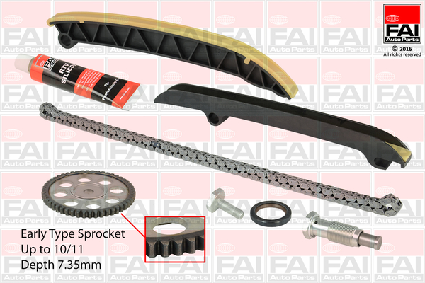Kit lant de distributie FAI AUTOPARTS TCK208